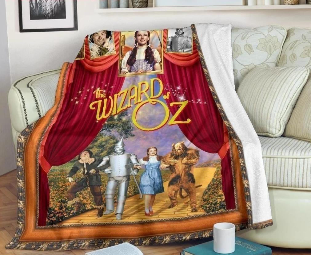 The Wizard Of Oz On Stage Fleece Blanket