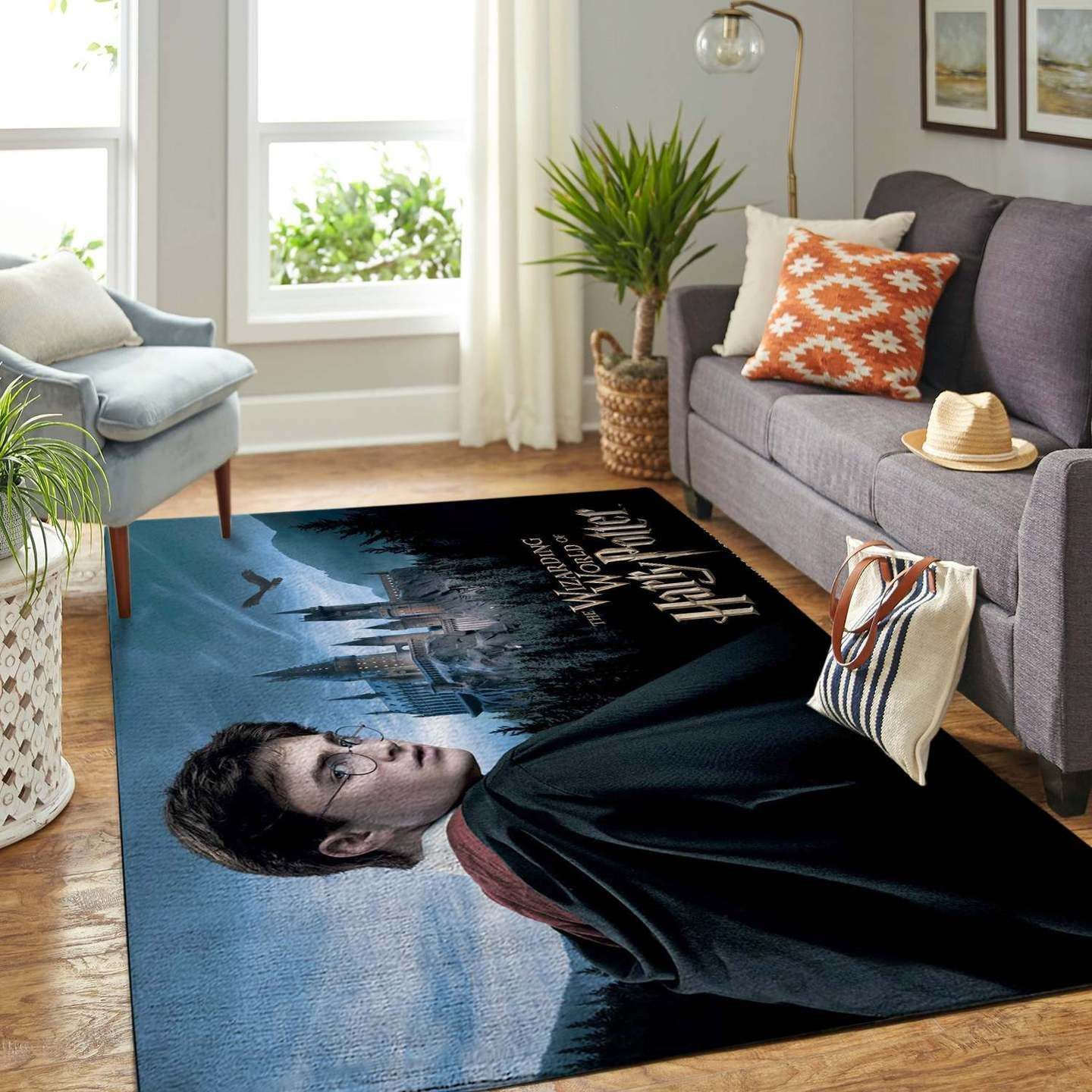 The Wizarding World Of Harry Potter Rectangle Rug – Custom Size And Printing