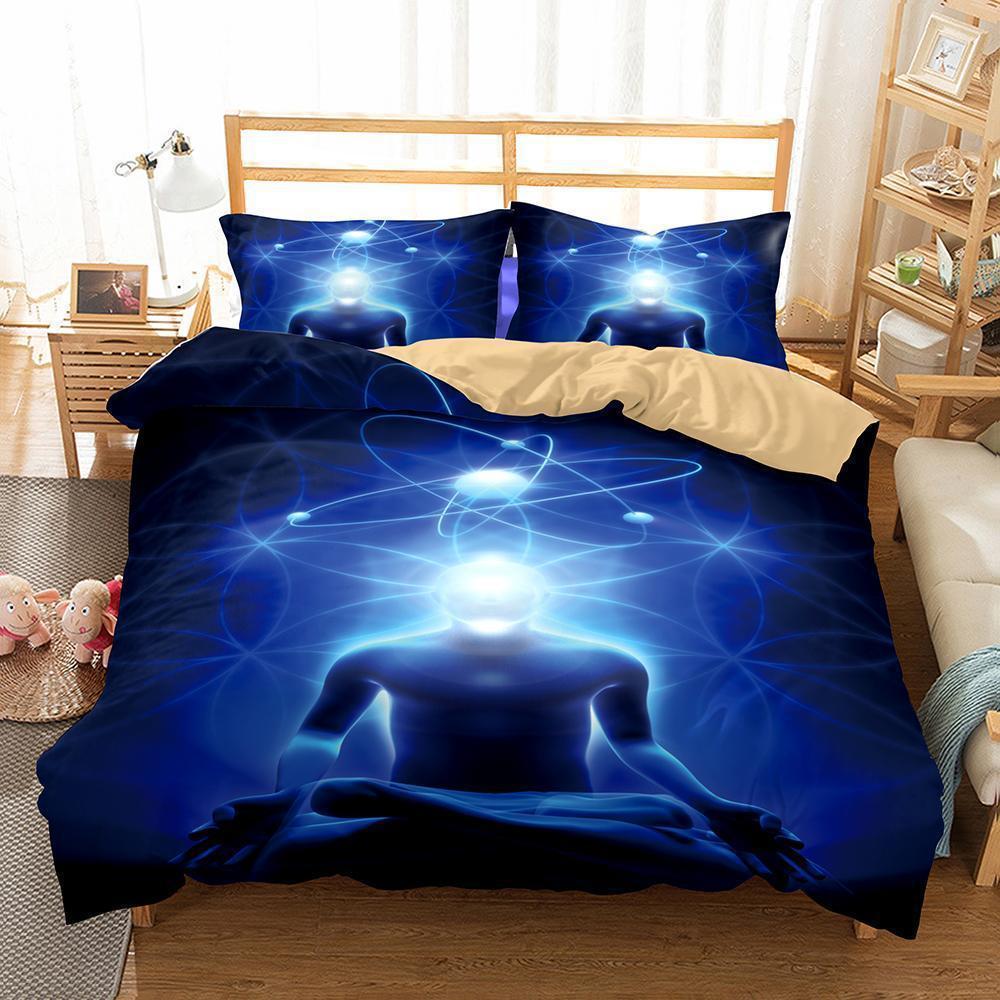 Theme Yoga Zen Printinget Household Items Multiizes 3D Customized Duvet Cover Bedding Set