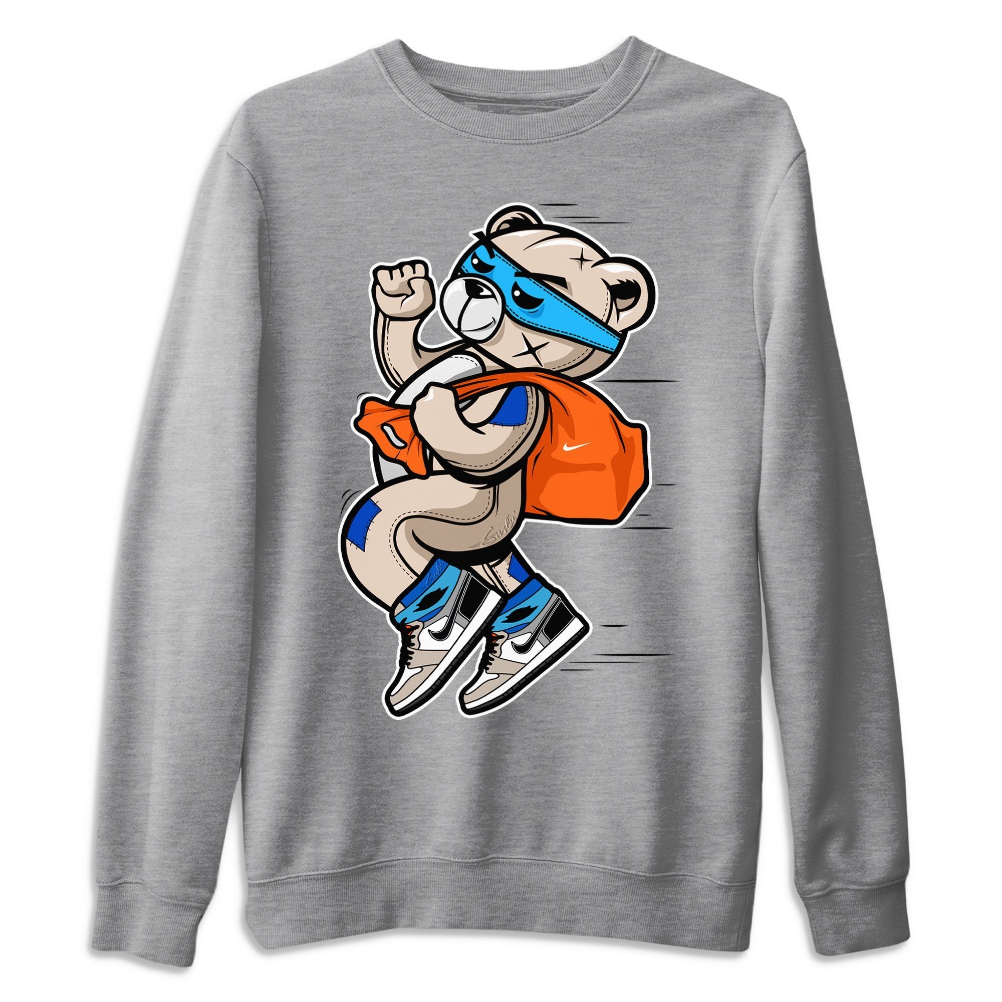 Thief Bear Unisex Sweater – Air Jordan 1 Prototype, Sneakers Matching Sweater