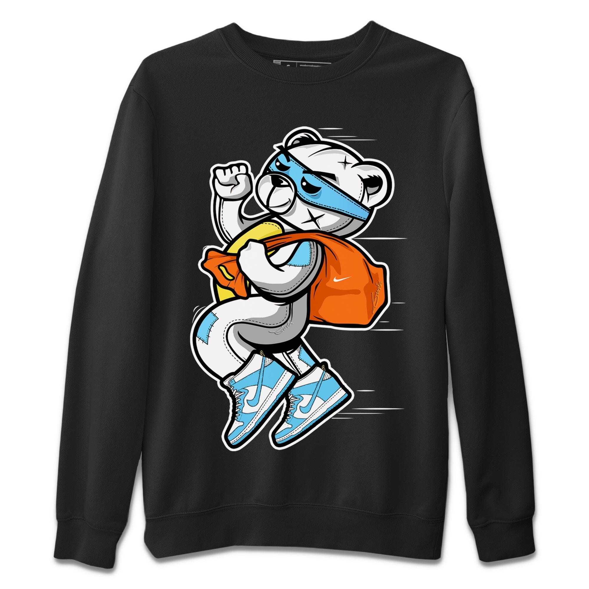 Thief Bear Unisex Sweater – Dunk Blue Chill, Sneakers Matching Sweater