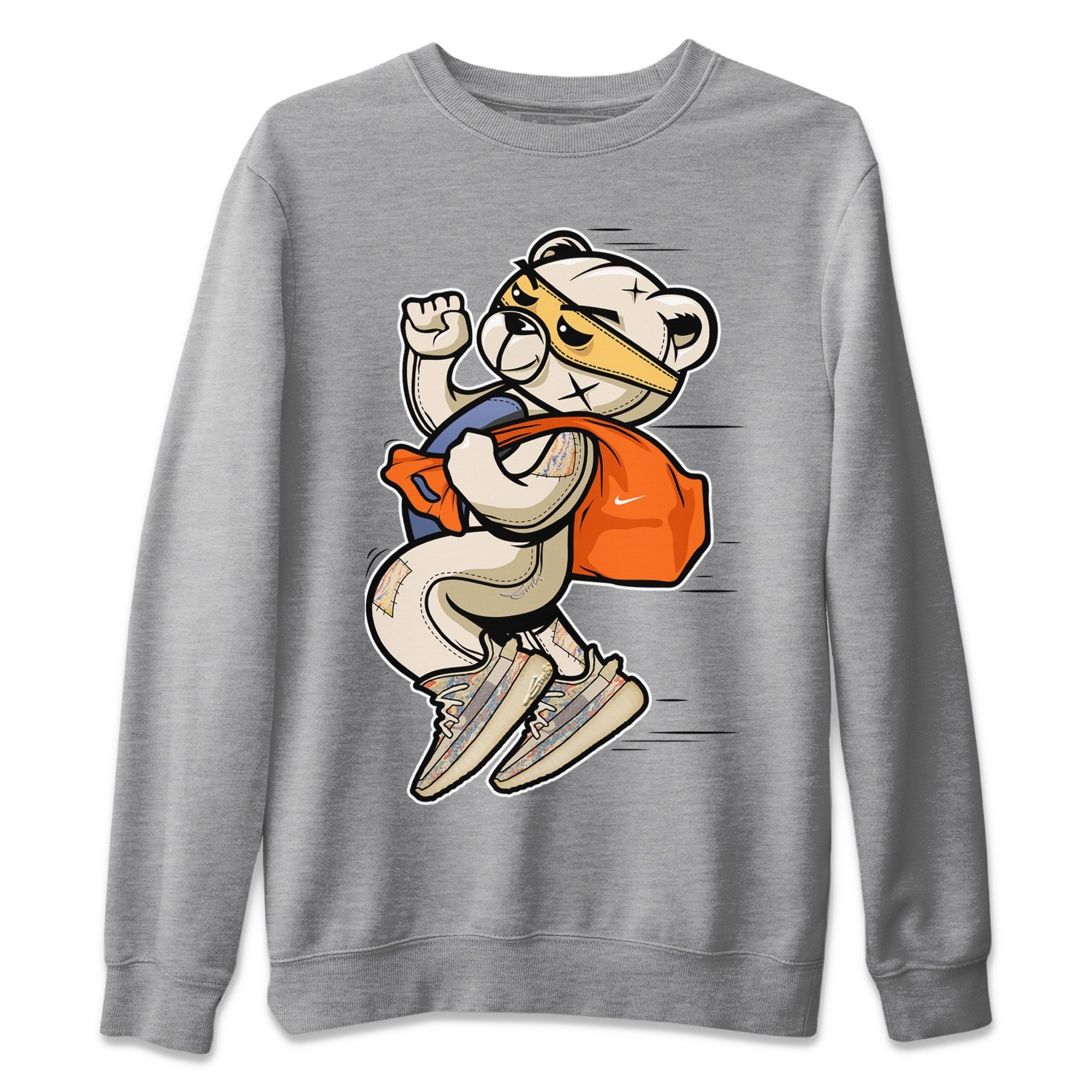Thief Bear Unisex Sweater – Yeezy 350 MX Oat, Sneakers Matching Sweater