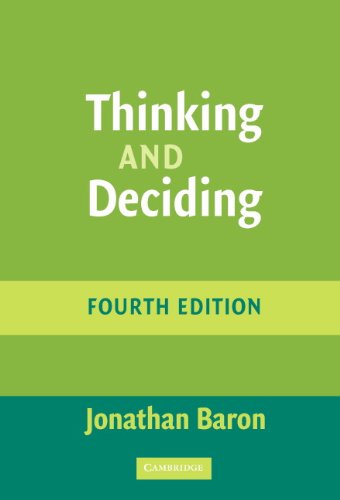 Thinking and Deciding (PDF/EPUB Version)