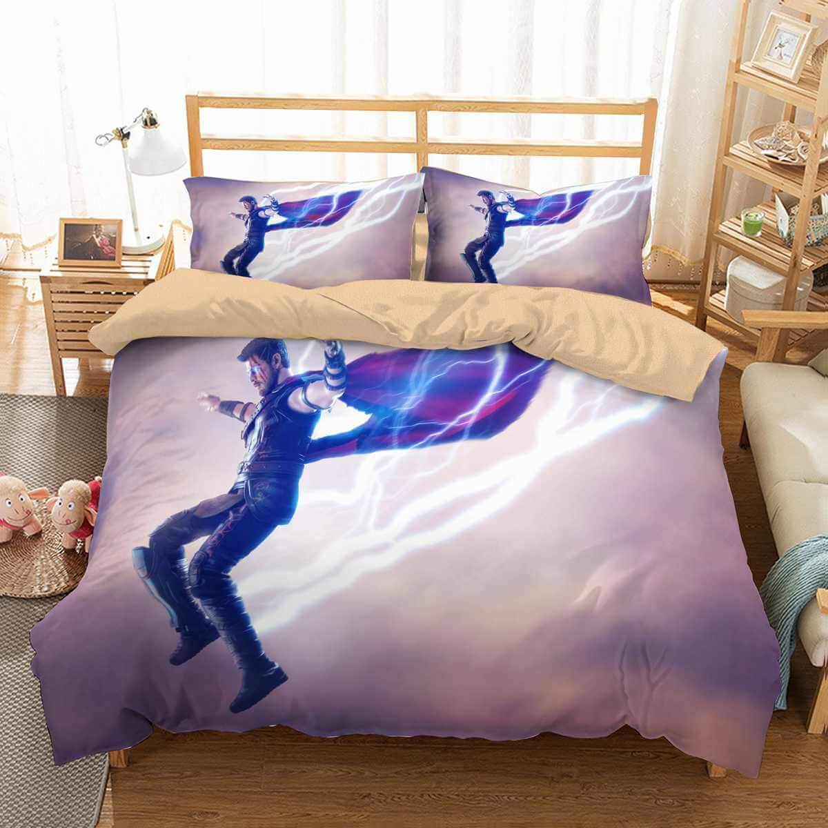 Thor 3D Customized Duvet Cover Bedding Set