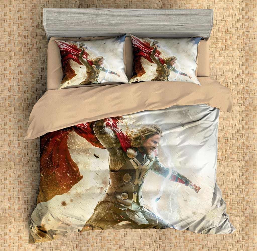 Thor 3D Customized Duvet Cover Bedding Set