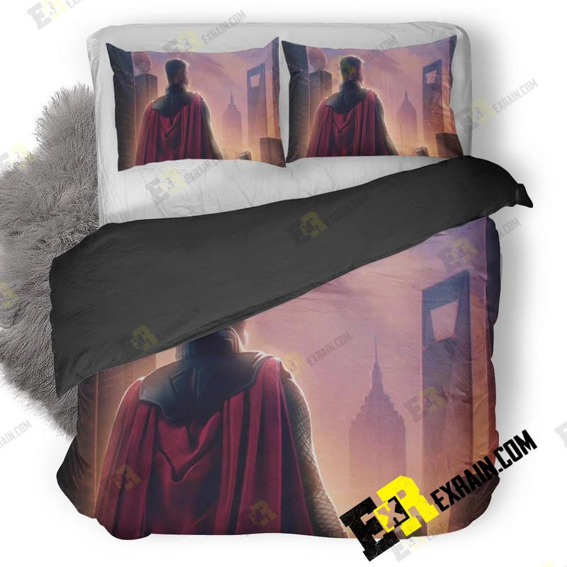 Thor Avengers Endgame Chinese Poster Mi 3D Customized Duvet Cover Bedding Set