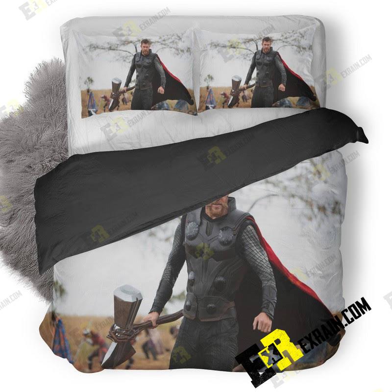 Thor Avengers Infinity War 1C 3D Customized Duvet Cover Bedding Set