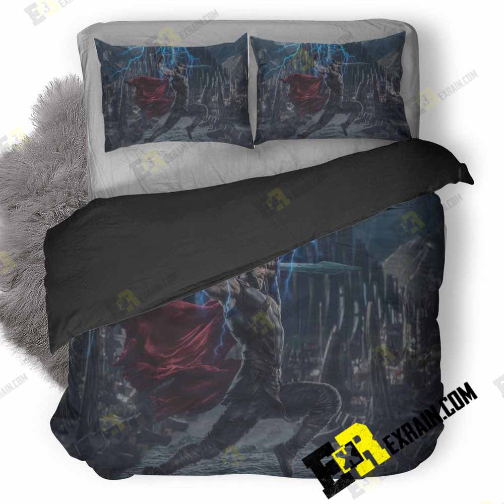 Thor Digital Art O6 3D Customized Duvet Cover Bedding Set