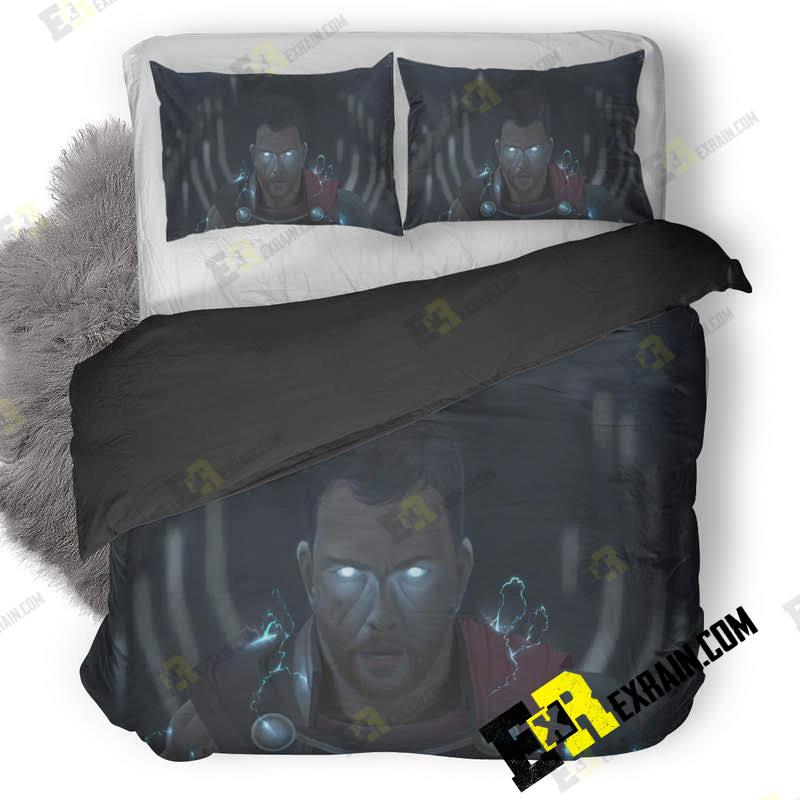 Thor God Of Thunder Artwork Oh 3D Customized Duvet Cover Bedding Set