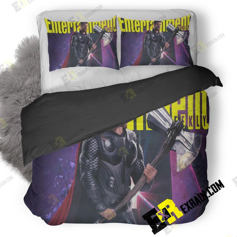 Thor In Avengers Endgame Entertainment Weekly Kb 3D Customized Duvet Cover Bedding Set