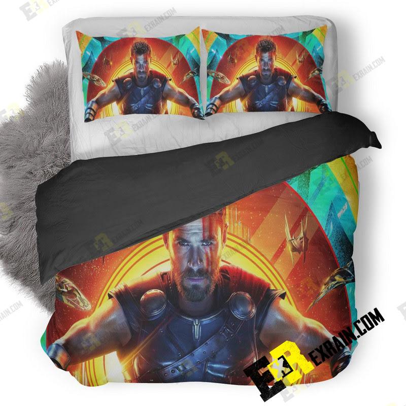Thor In Thor Rangnarok 5E 3D Customized Duvet Cover Bedding Set