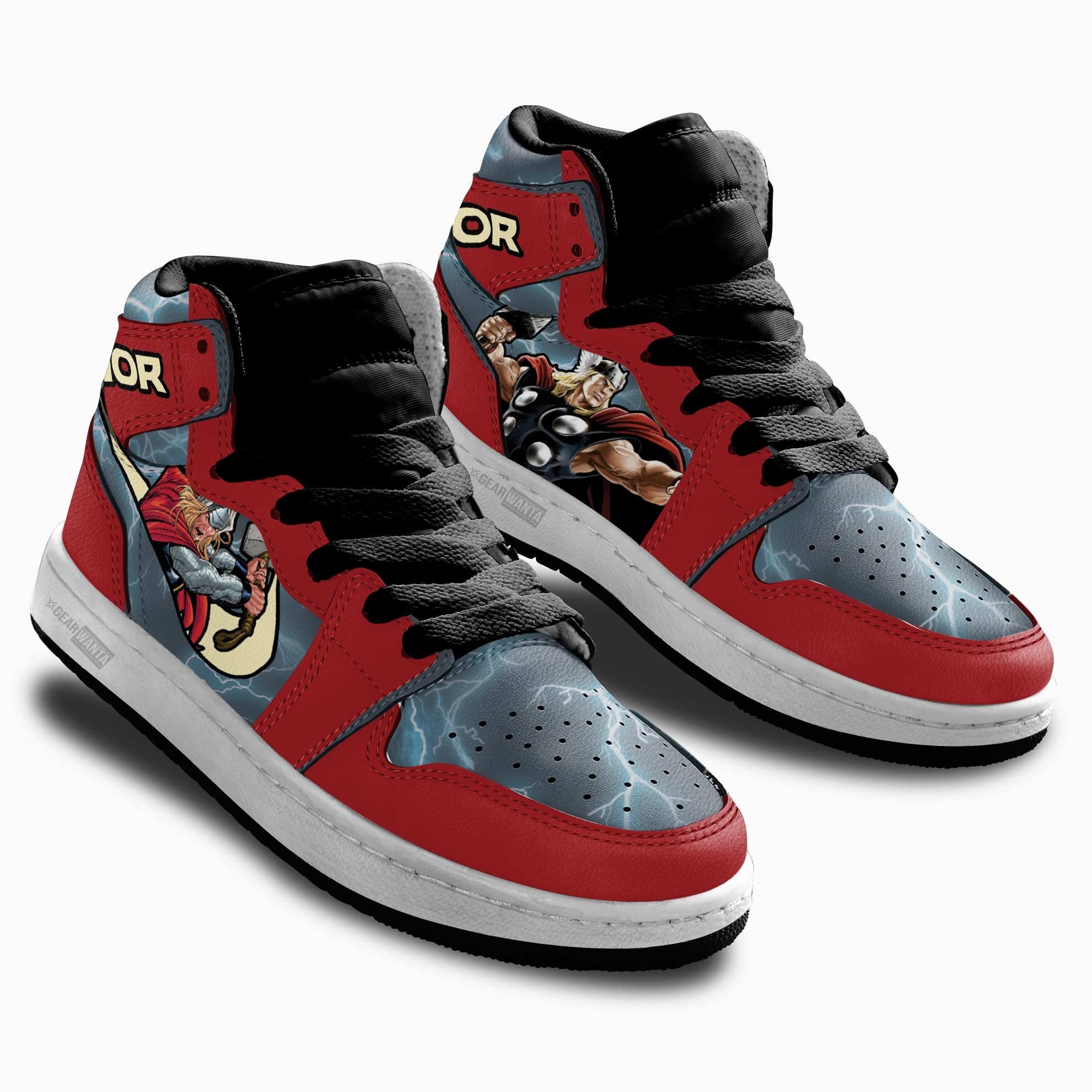 Thor Kids JD Sneakers Shoes For Kids, Air Jordan Hightop