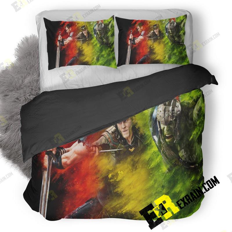Thor Loki Hulk Thor Ragnarok 73 3D Customized Duvet Cover Bedding Set