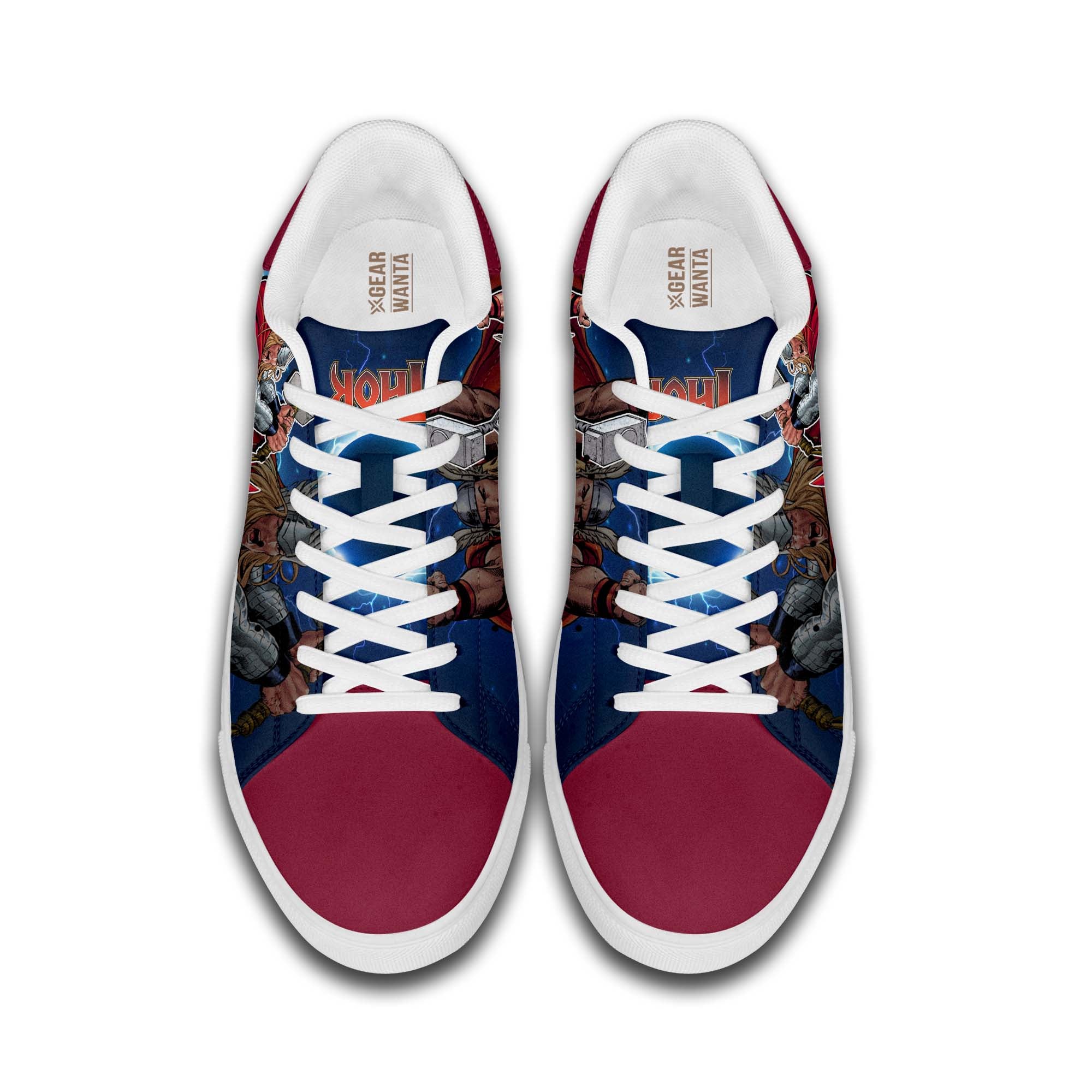 Thor Skate Shoes Custom Comic Sneakers