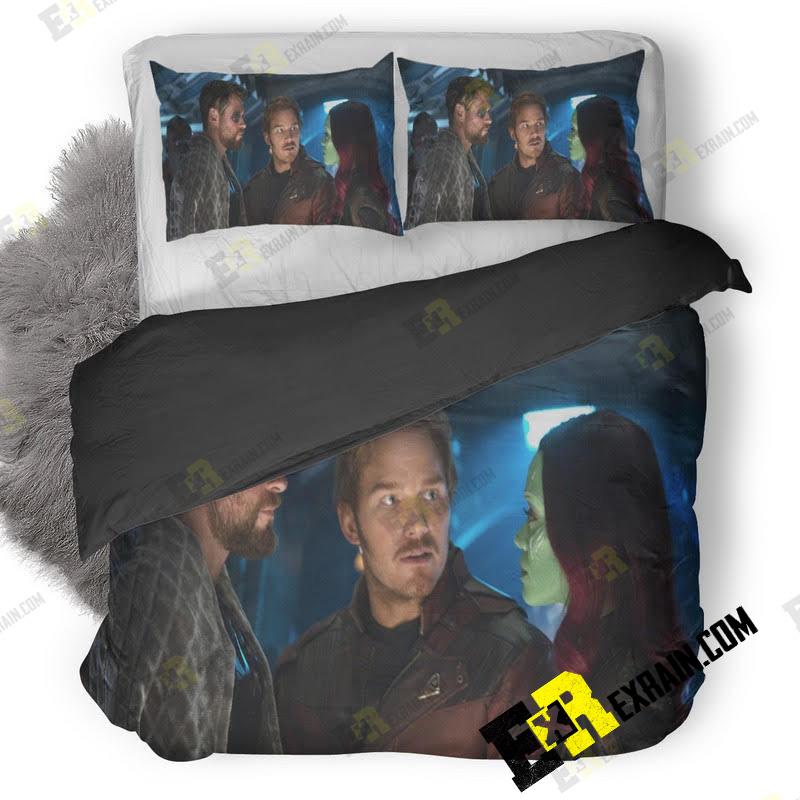 Thor Star Lord Gamora In Avengers Infinity War Un 3D Customized Duvet Cover Bedding Set