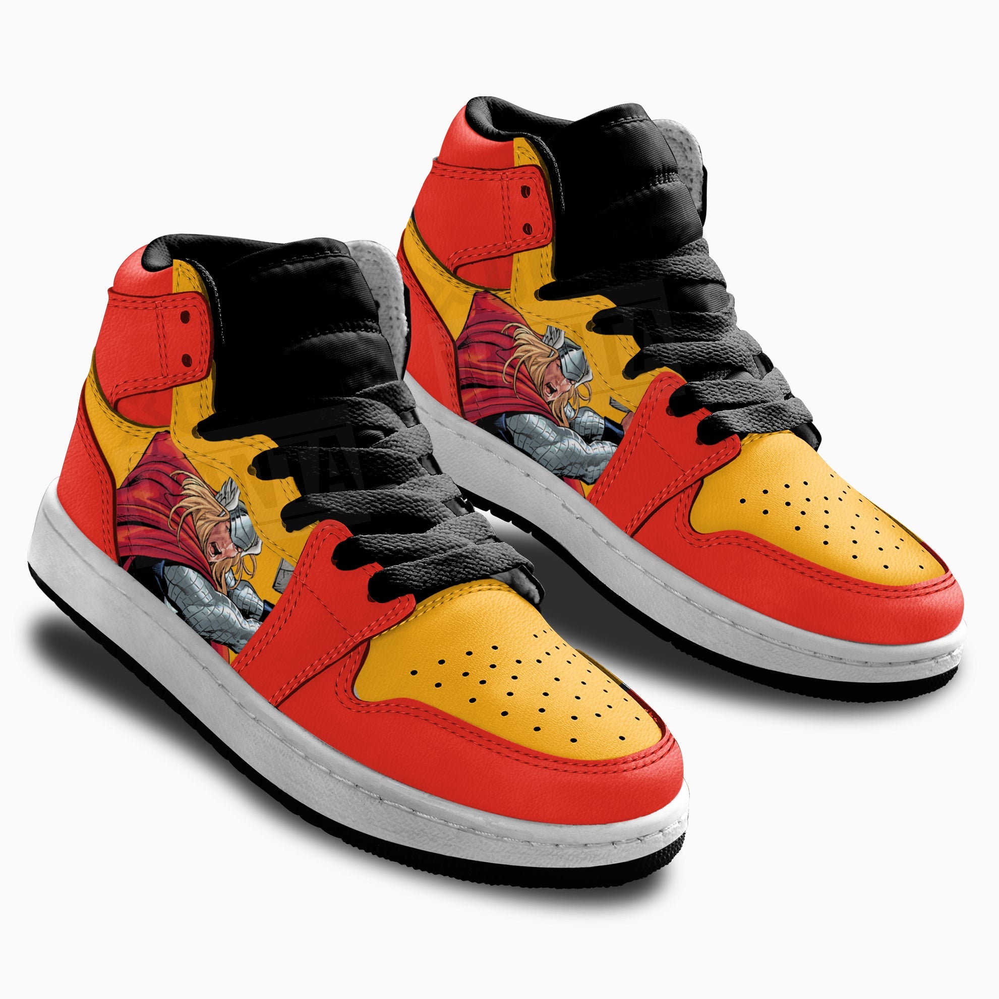 Thor Superhero Kid Sneakers For Kids, Air Jordan Hightop