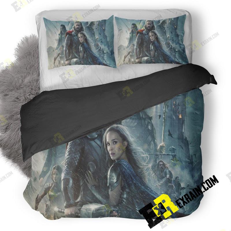 Thor The Dark World 3D Customized Duvet Cover Bedding Set