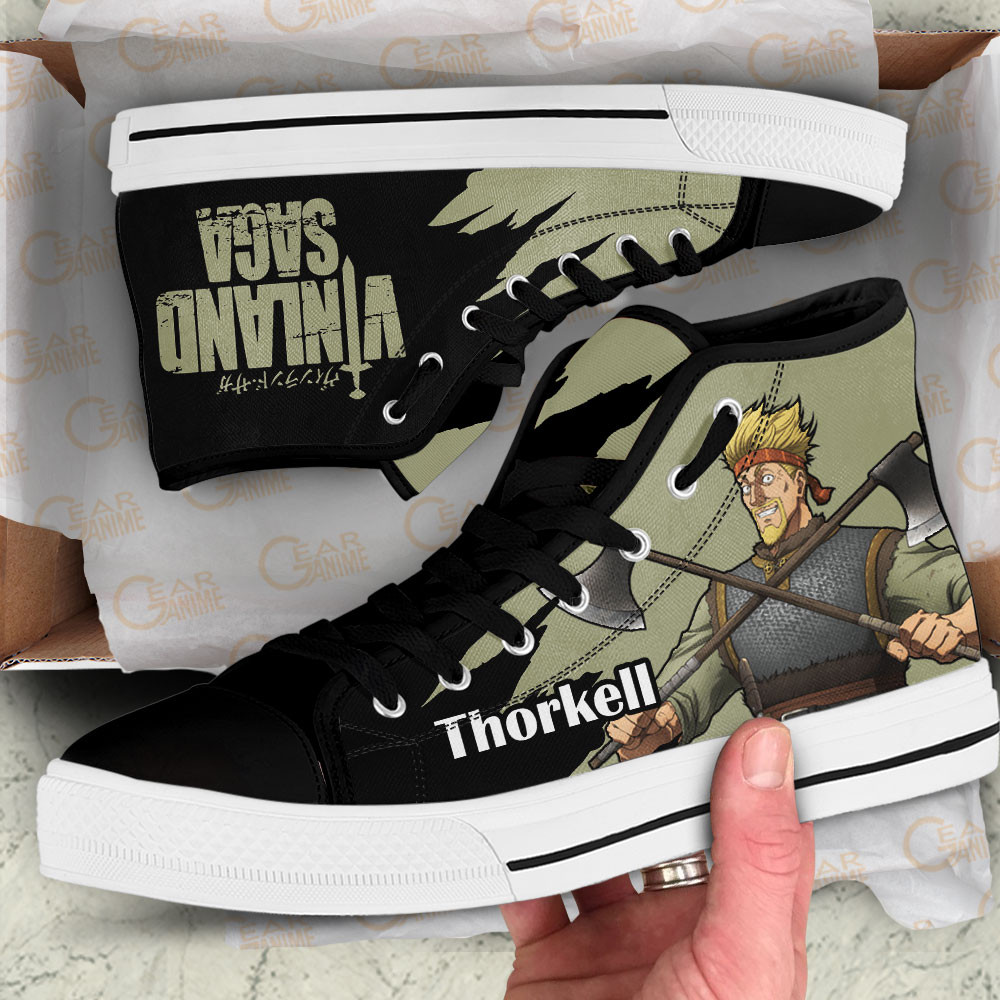 Thorkell High Top Shoes Vinland Saga Custom Anime Sneakers
