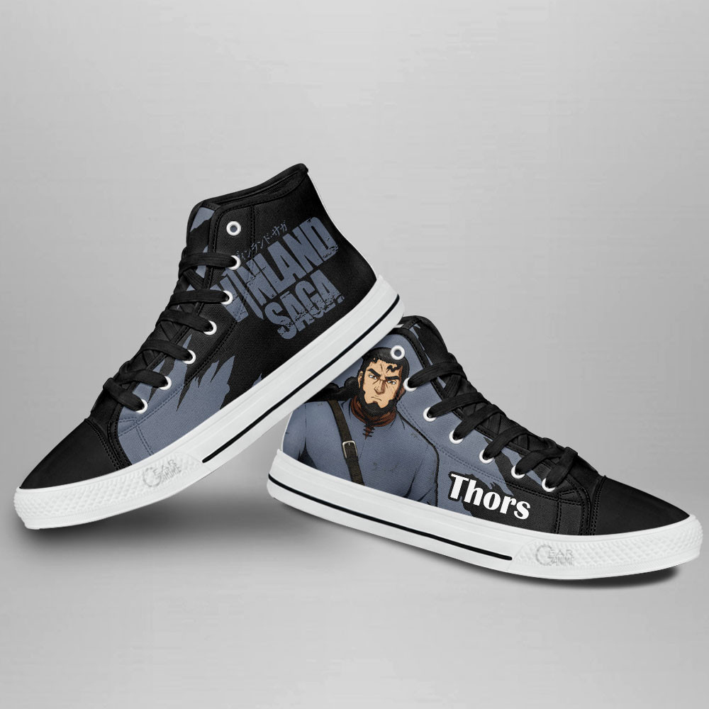 Thors High Top Shoes Vinland Saga Custom Anime Sneakers