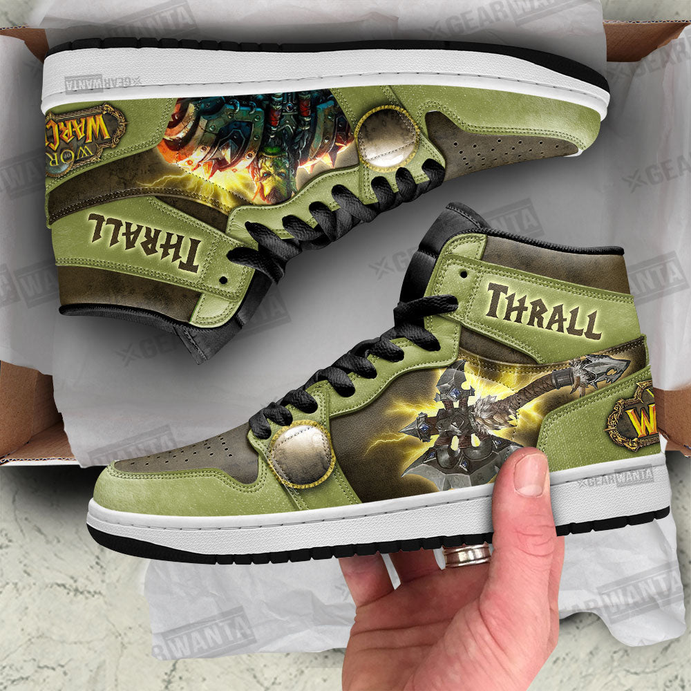 Thrall World of Warcraft JD Sneakers Shoes For Fans, Air Jordan Hightop