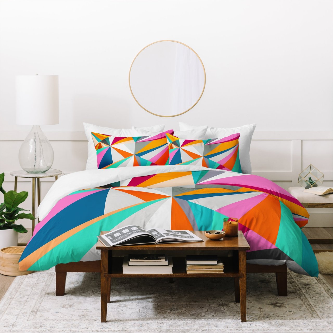 Three Of The Possessed Collins Ave Duvet Cover Bedding Set