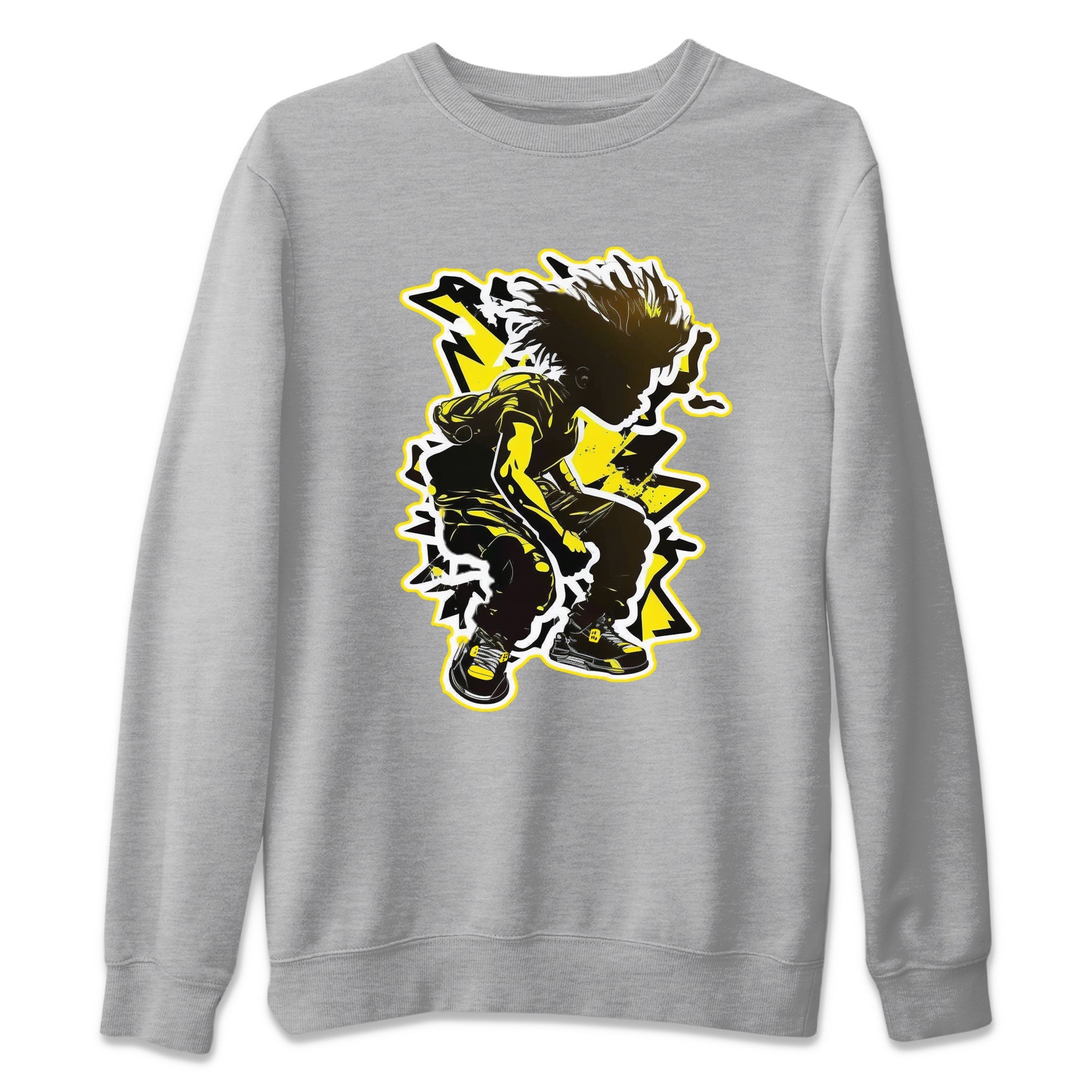 Thunder boy Unisex Sweater – Air Jordan 4 Thunder, Sneakers Matching Sweater