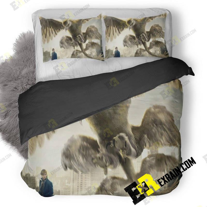 Thunderbird Fantastic Beasts And Where To Find Them Lu 3D Customized Duvet Cover Bedding Set