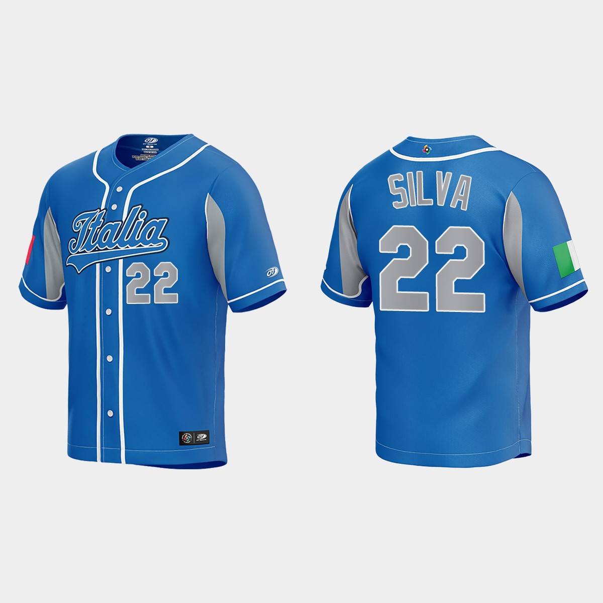Tiago da Silva Italy 2023 World Classic Jersey - Royal
