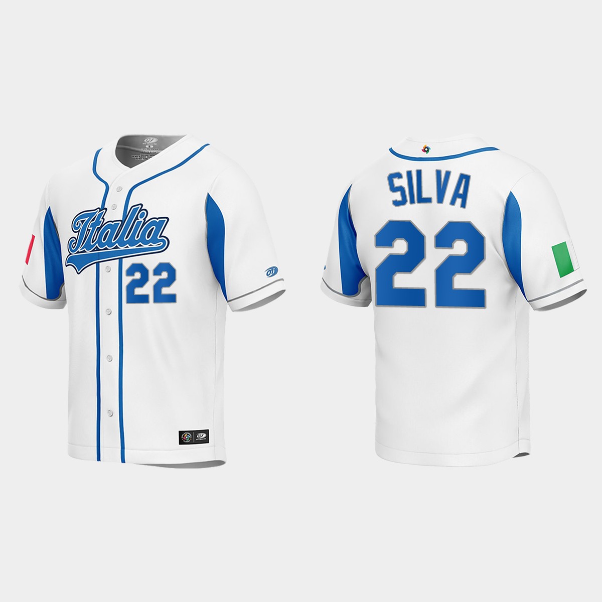 Tiago da Silva Italy 2023 World Classic Jersey - White