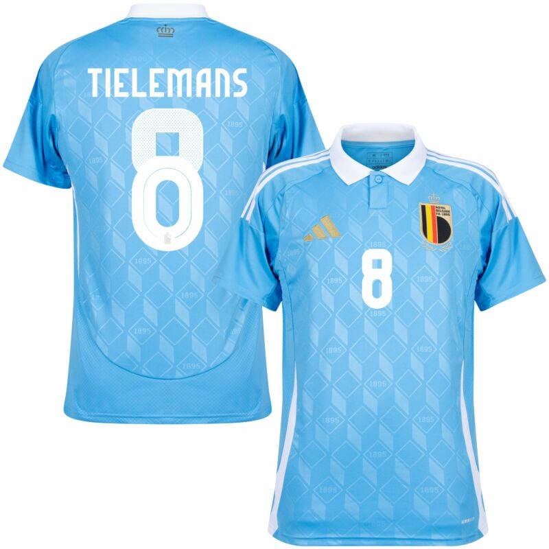 Tielemans Men's Belgium 2024 Stadium Away Soccer Jersey