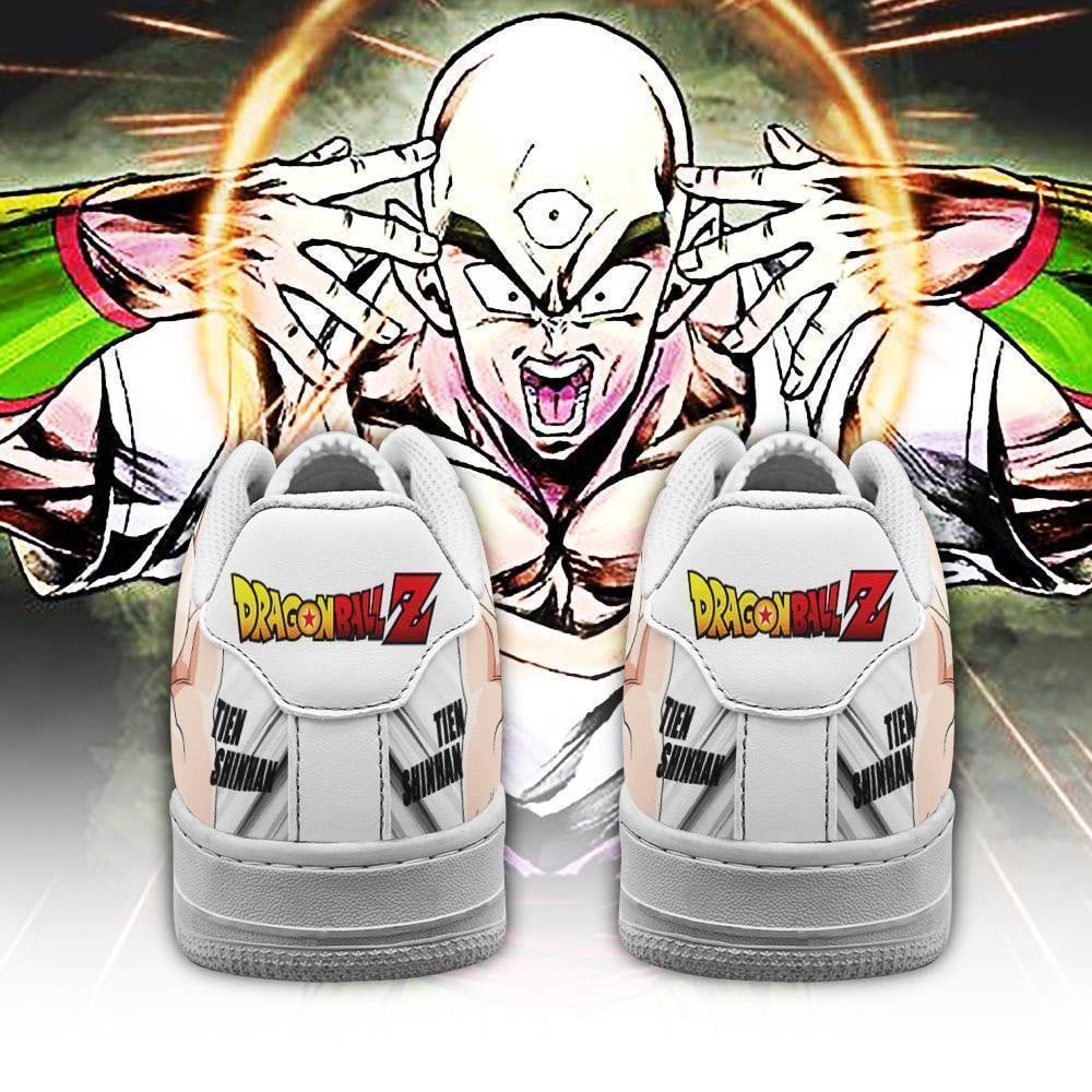 Tien Shinhan Air Sneakers Custom Anime Dragon Ball Shoes Simple Style