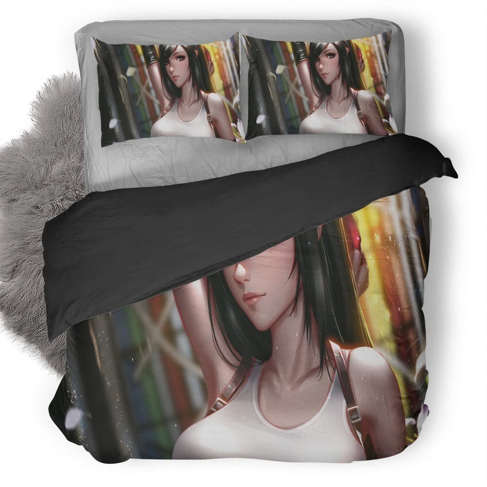 Tifa Lockhart Final Fantasy X 3D Customized Duvet Cover Bedding Set