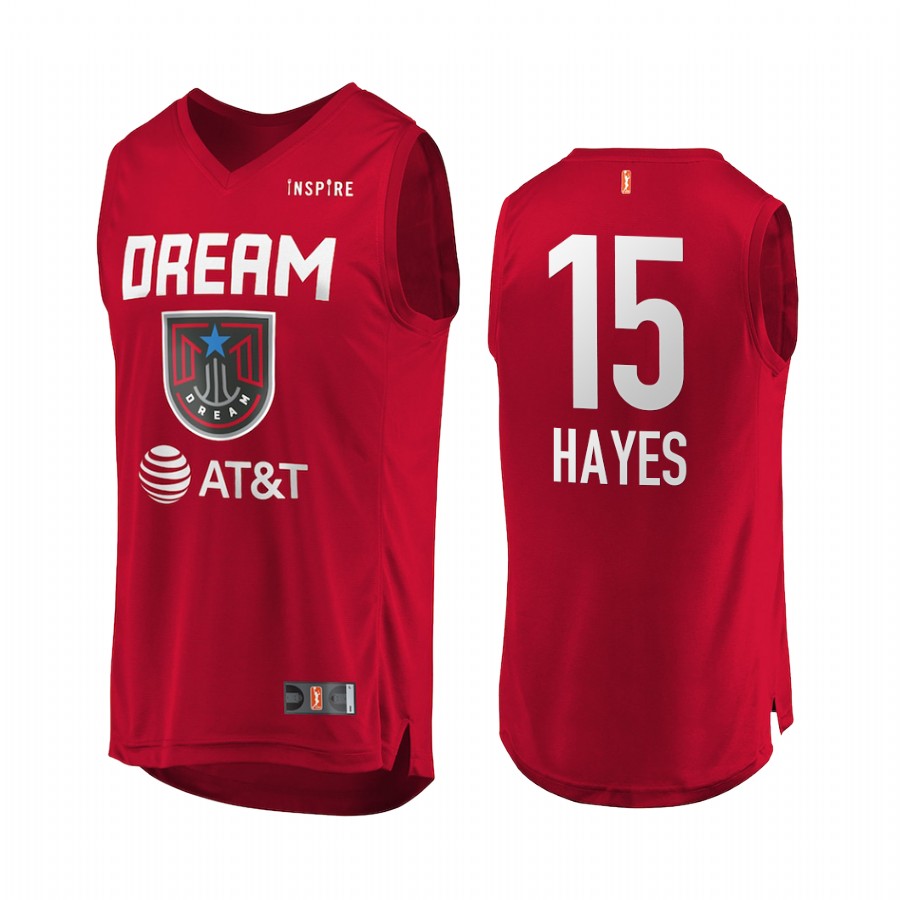 Tiffany Hayes WNBA 2020 Red Jersey