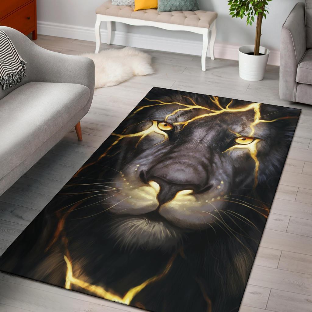 Tiger Area Rectangle Rug