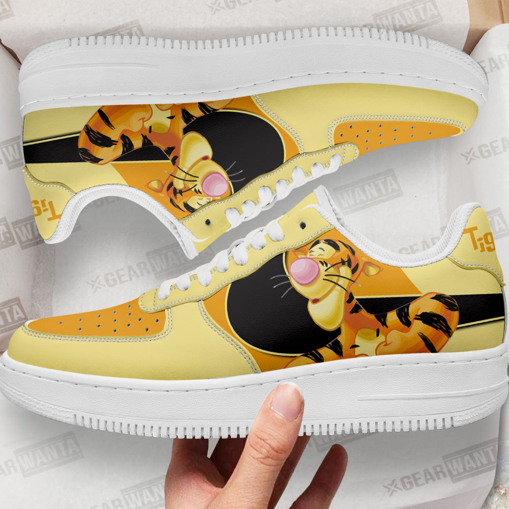 Tigger Custom Cartoon Air Sneakers