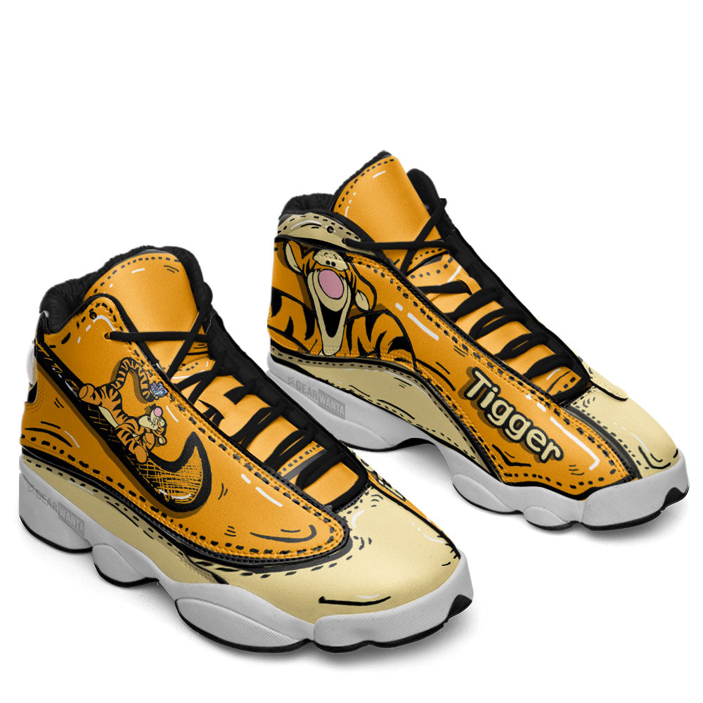 Tigger JD13 Sneakers Comic Style Custom Shoes