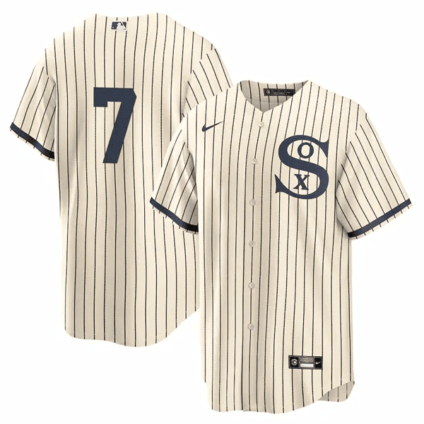 Tim Anderson Men's Chicago White Sox Field Of Dreams Cool Base Jersey - All Stitched