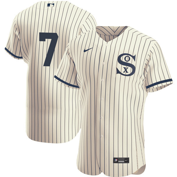 Tim Anderson Men's Chicago White Sox Field Of Dreams Flex Base Jersey - All Stitched