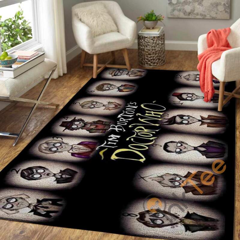 Tim Burton’s Doctor Who Area Rectangle Rug