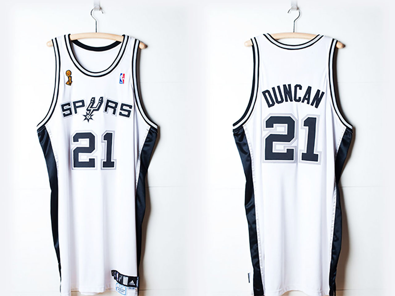 Tim Duncan San Antonio Spurs #21 2006-2007 jersey