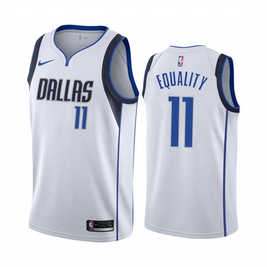 Tim Hardaway Jr. Equality Mavericks 2020 Association Jersey