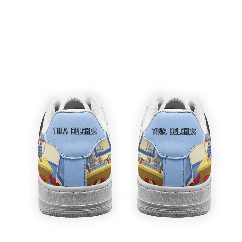 Tina Belcher Bob’s Burger Custom Air Sneakers