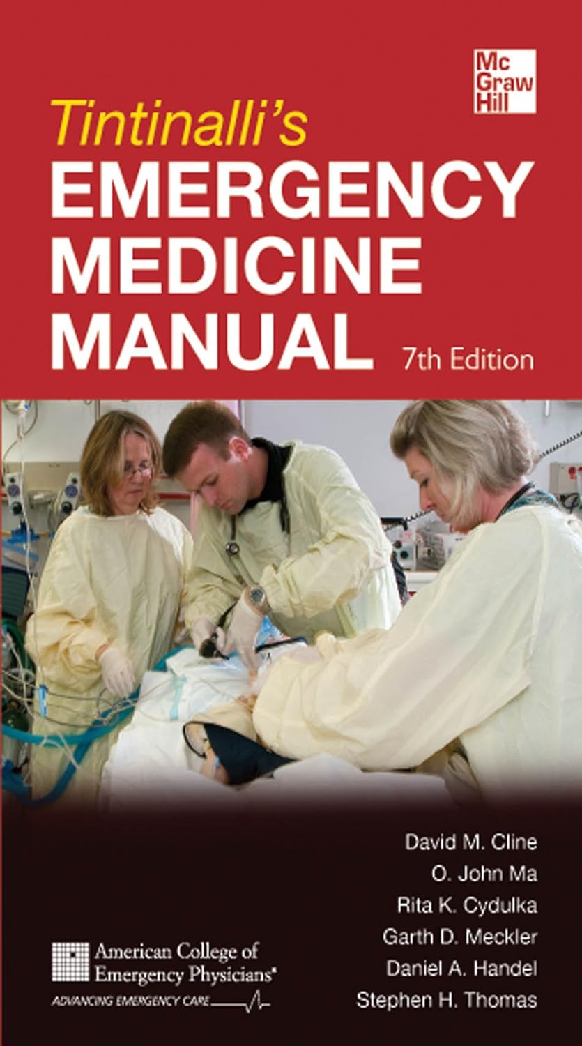Tintinalli's Emergency Medicine Manual 7/E (Emergency Medicine (Tintinalli)) (PDF/EPUB Version)