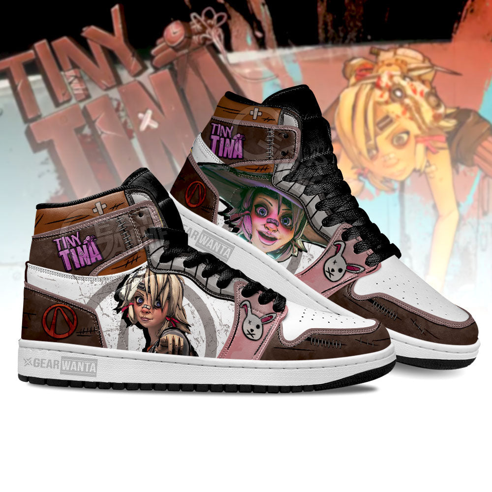 Tiny Tina Borderlands J1 Shoes For Fans Sneakers, Air Jordan Hightop