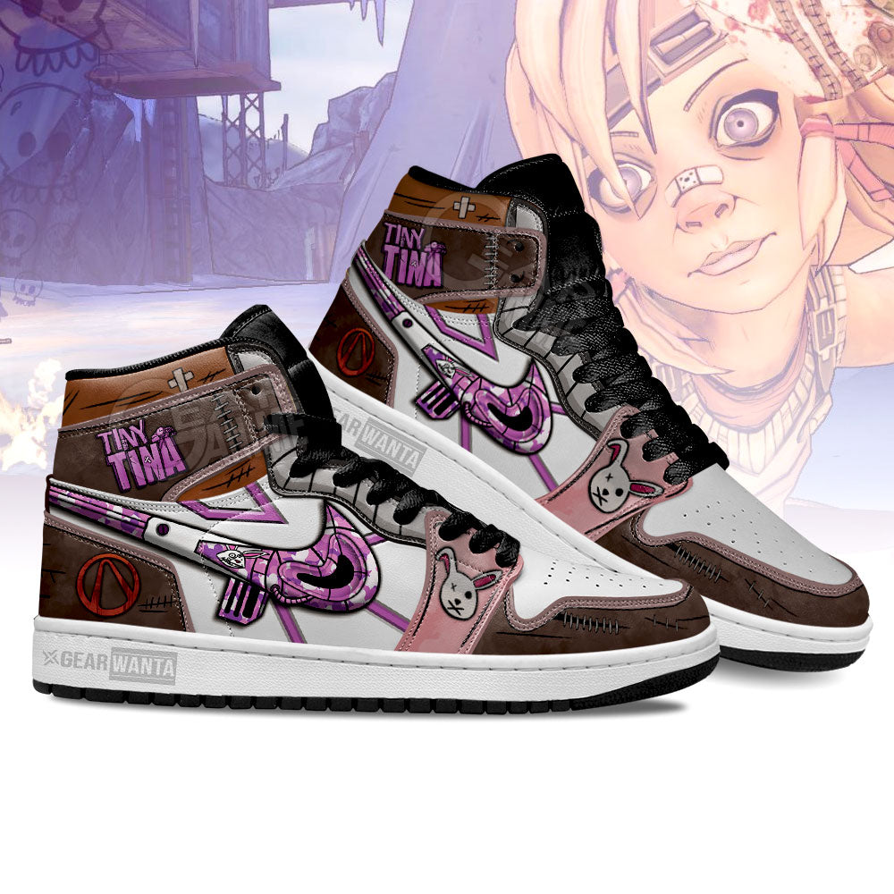 Tiny Tina Weapon Borderlands J1 Shoes For Fans Sneakers, Air Jordan Hightop