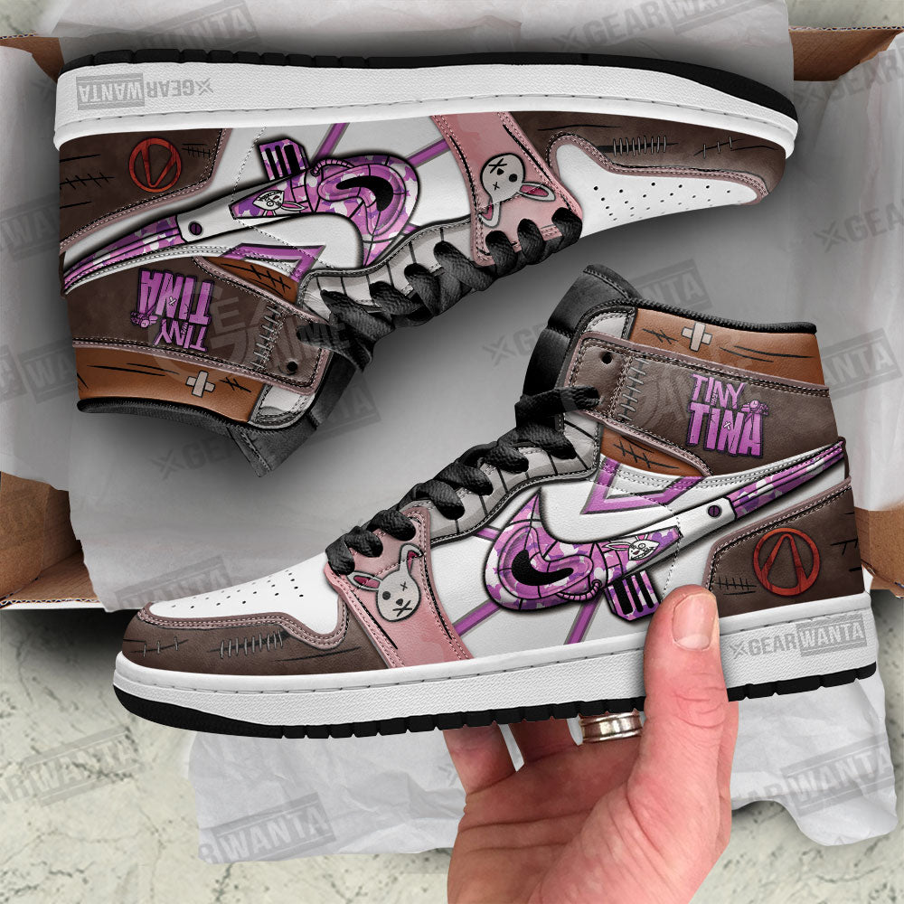 Tiny Tina Weapon Borderlands J1 Shoes For Fans Sneakers, Air Jordan Hightop