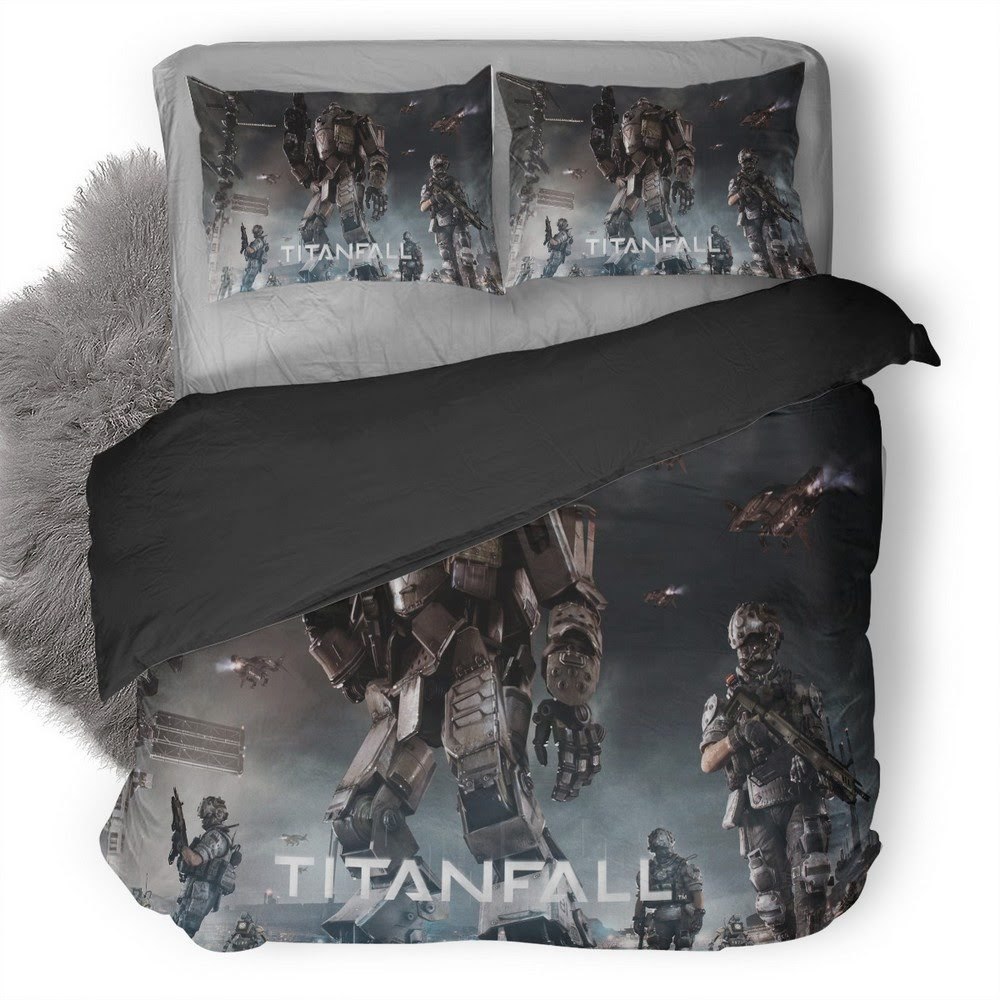 Titanfall 26 3D Customized Duvet Cover Bedding Set