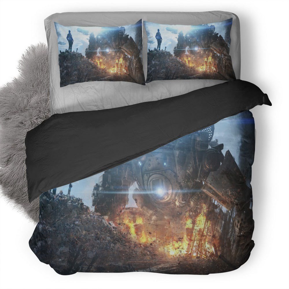 Titanfall 27 3D Customized Duvet Cover Bedding Set