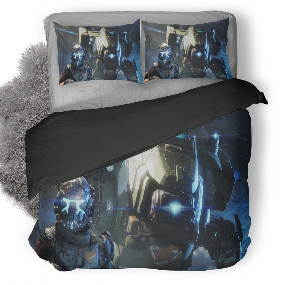 Titanfall 38 3D Customized Duvet Cover Bedding Set