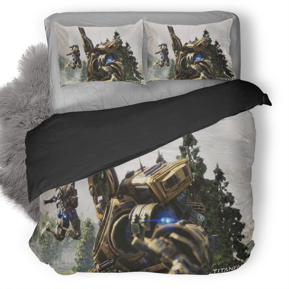 Titanfall 3D Customized Duvet Cover Bedding Set